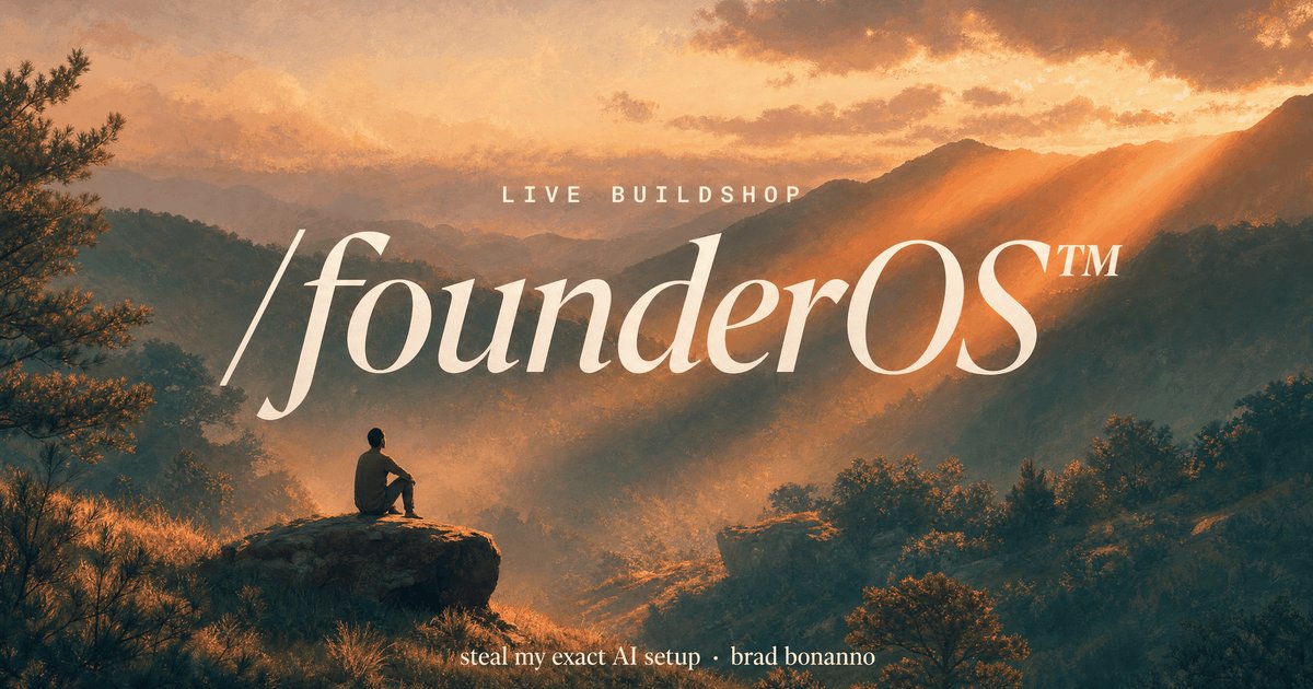 The FounderOS™ Buildshop